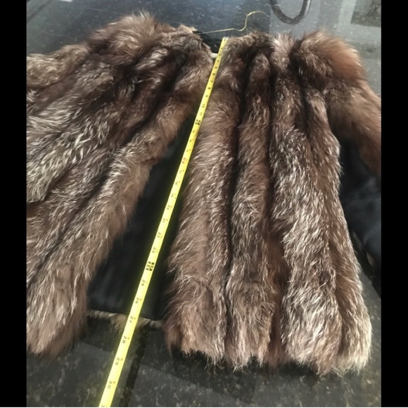 Vintage Genuine Sable Fox Fur Jacket - Mid Waist Size:Medium/(4-6) - Picture 5 of 17